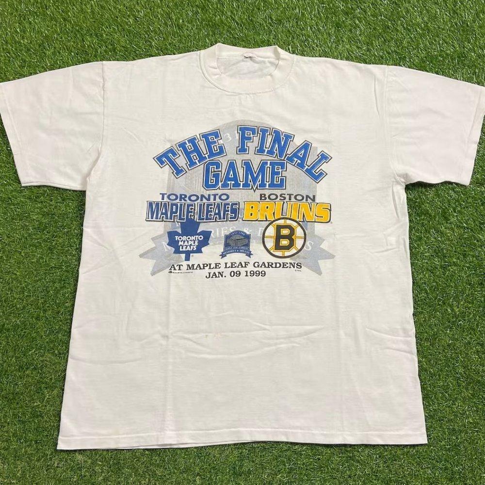 1990 Toronto Maple Leafs Vs Boston Bruins T Shirt